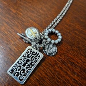 Biblical long necklace